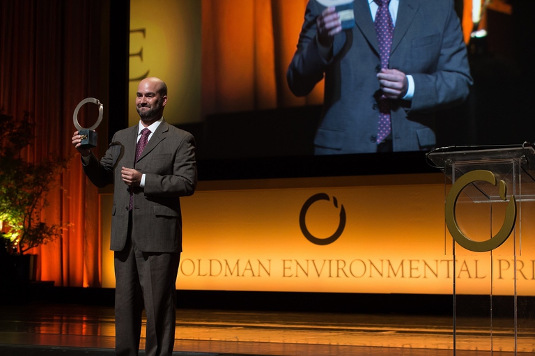 Il naturalista portoricano Luis Jorge Rivera Herrera