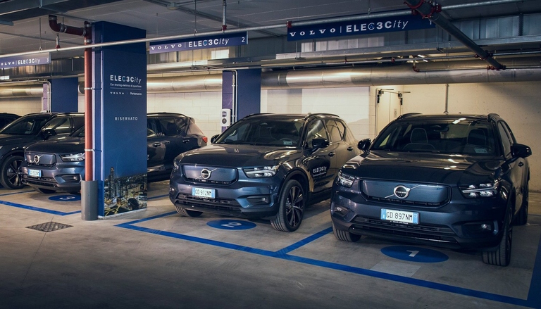 Elec3City, Milano, sharing, Volvo