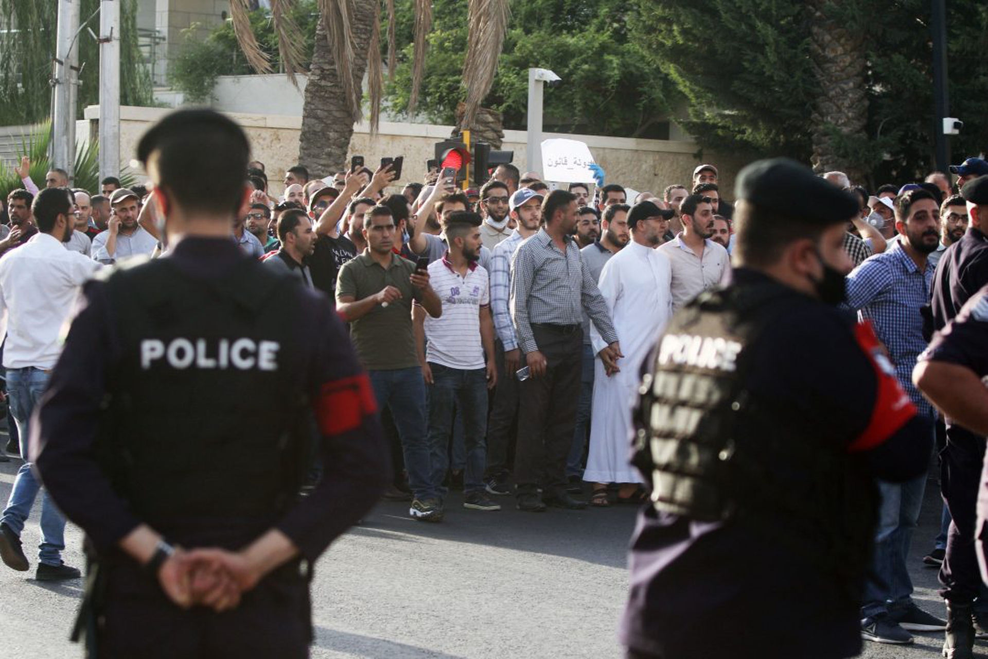 Jordanian Teachers Protest Shutdown Of Union