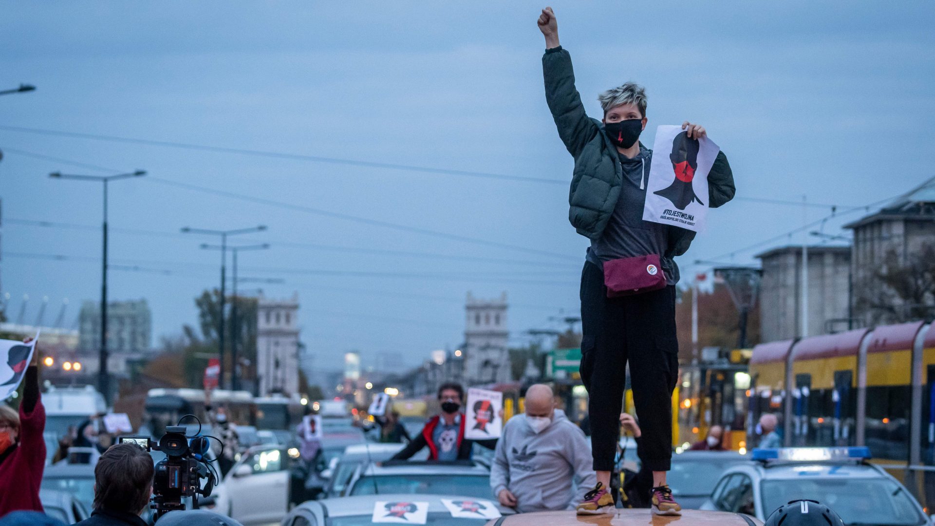Le proteste in Polonia contro la legge sull'aborto