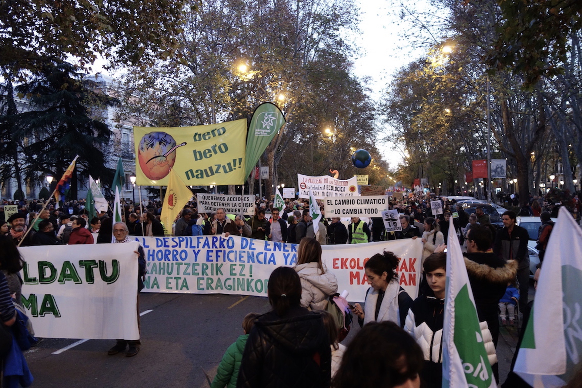 Madrid, il corteo dei giovani di Fridays for Future6