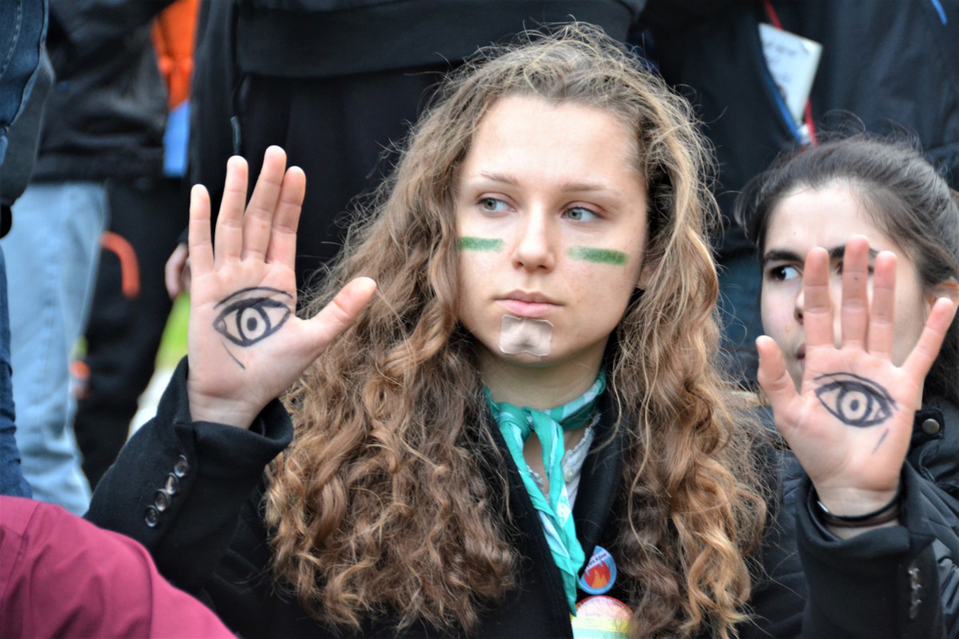 Le proteste degli attivisti alla Cop 25 di Madrid