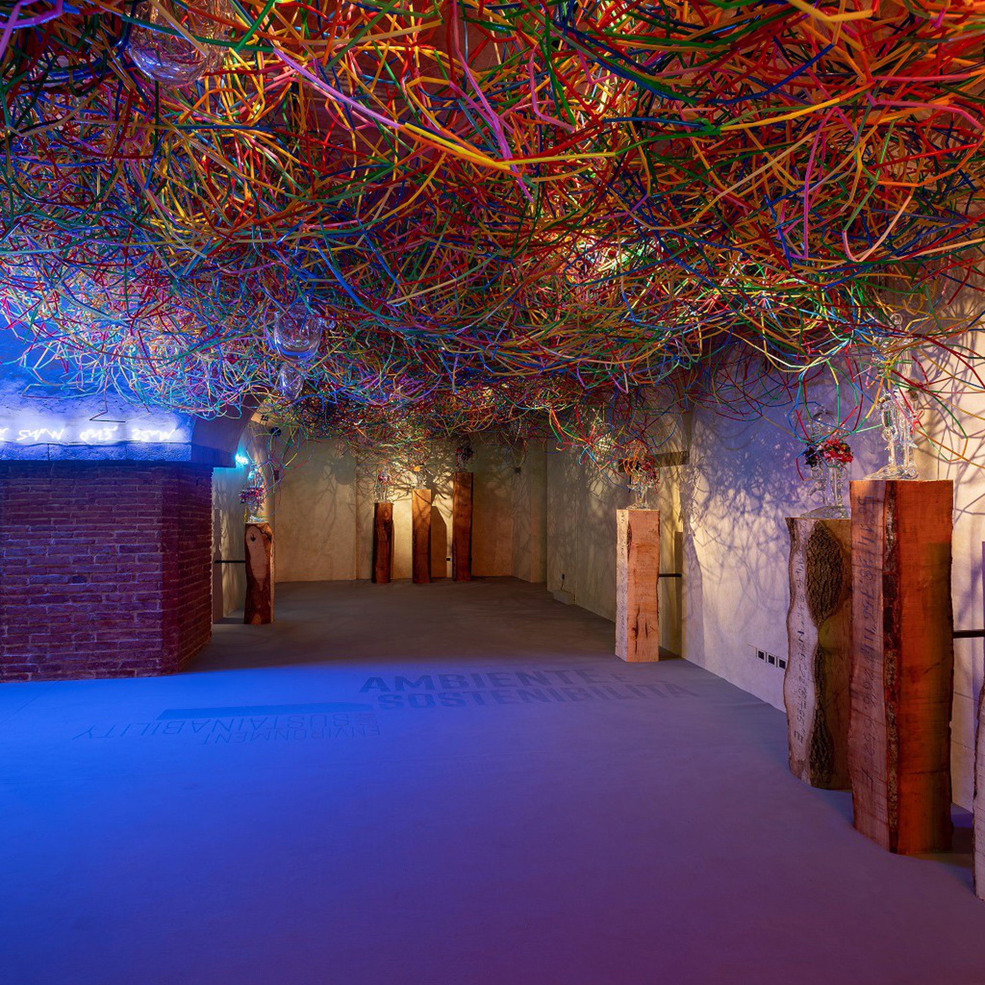 Le opere in mostra alla Sustainable Thinking