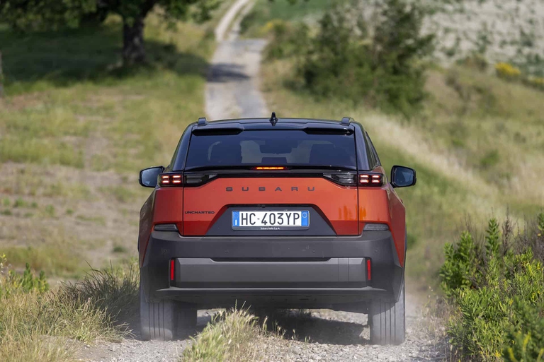 Subaru, Uncharted, auto, elettrica, test drive