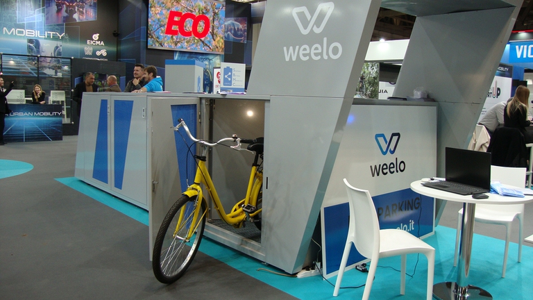 Wheelo, parcheggio bici