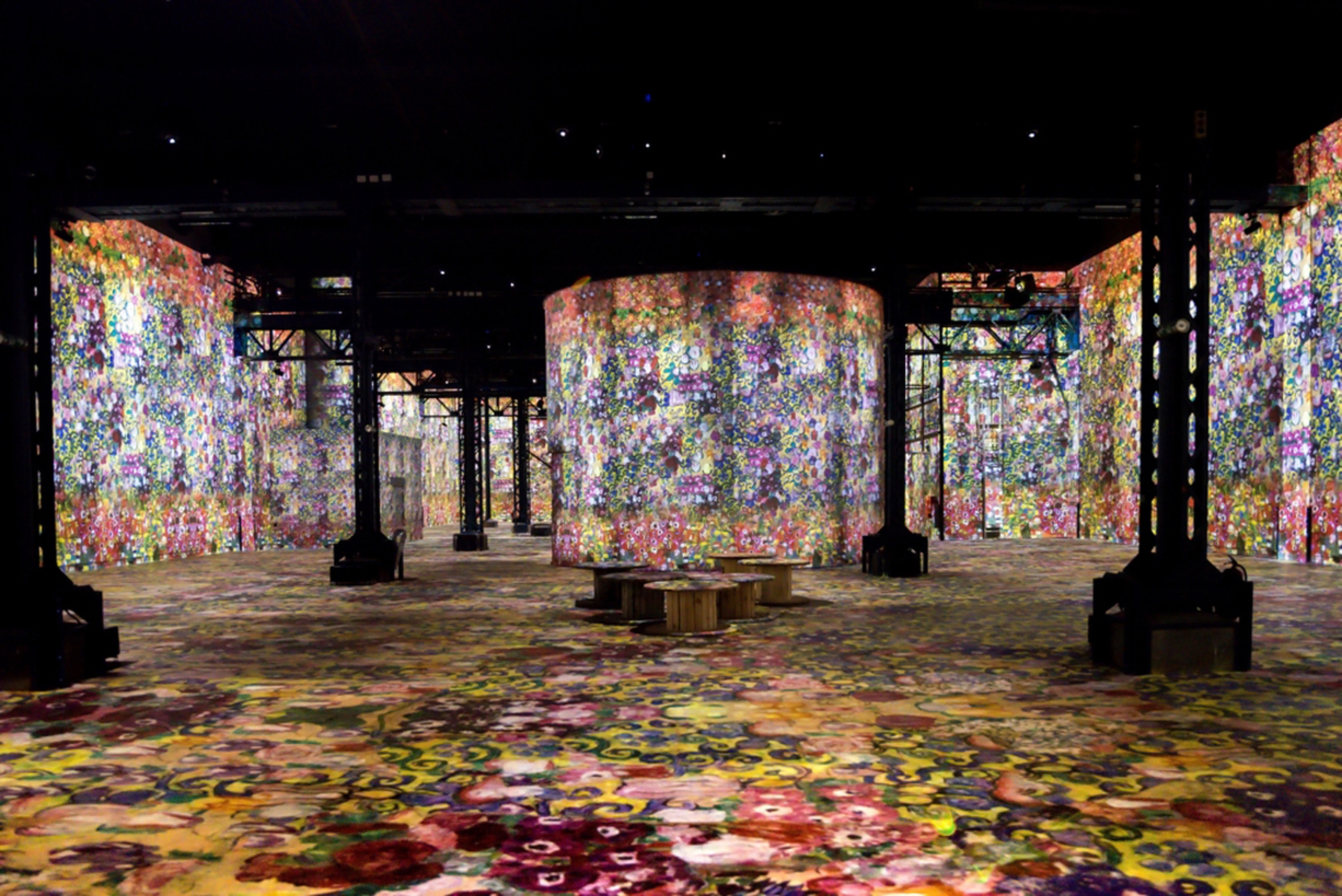Mostra all'Atelier des Lumières