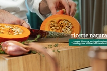 La ricetta della crema di zucca con scalogni fondenti, Trentingrana e finocchietto selvatico