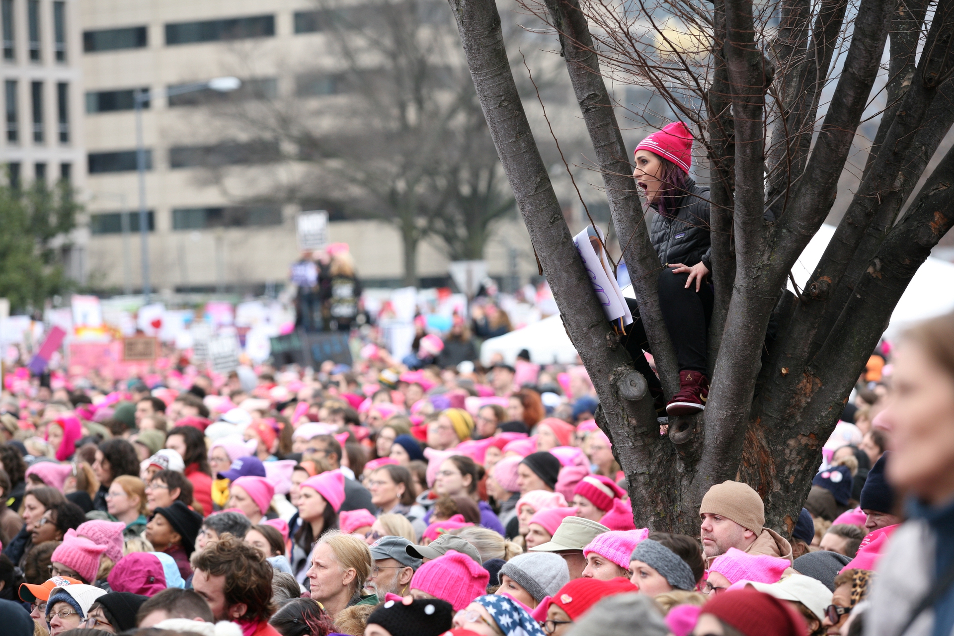 La Women's march a Washington e nel mondo