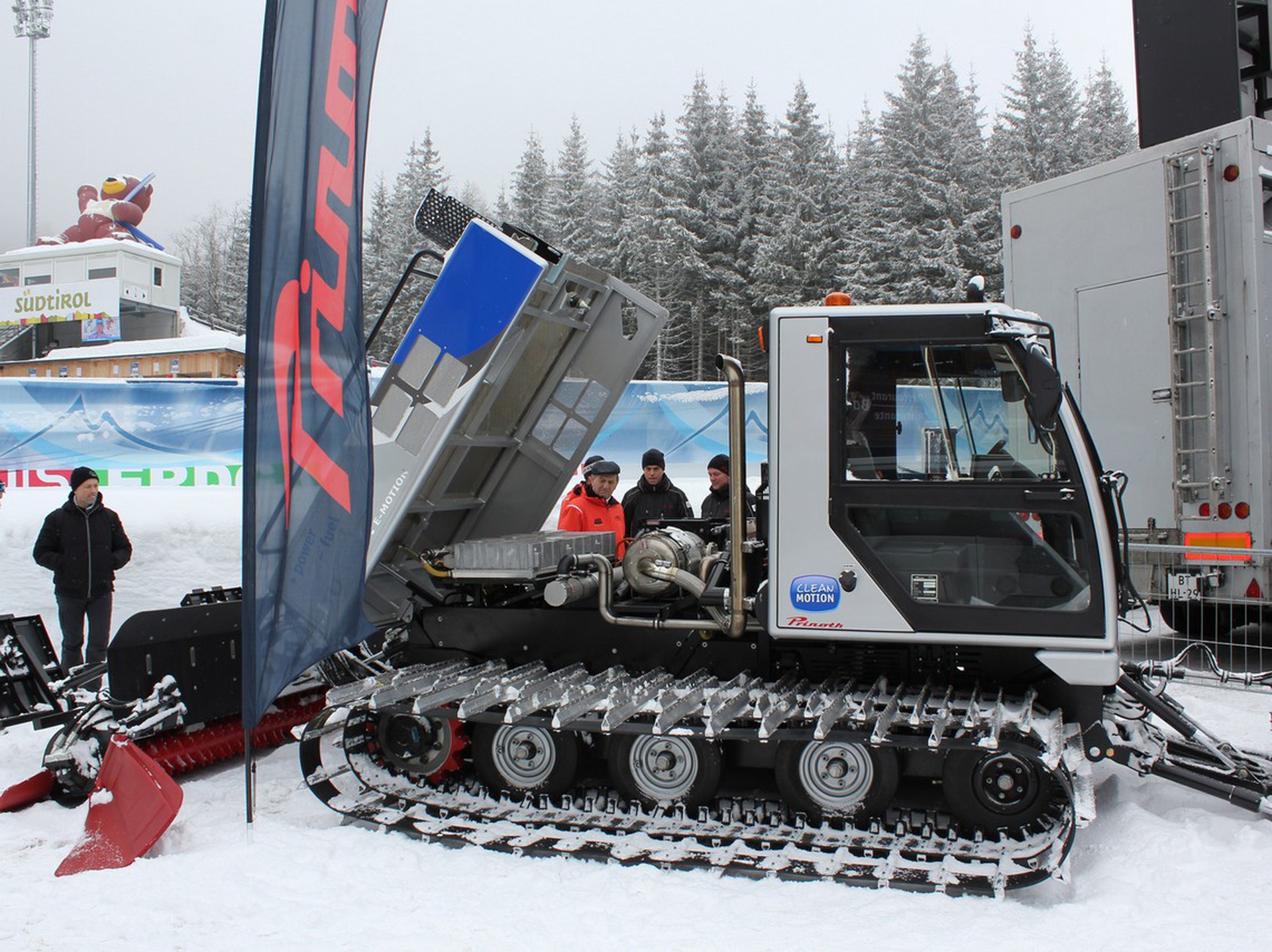 Gatto delle nevi, il futuro è ibrido e a ridotte emissioni