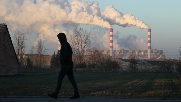 coal fired power plant in Poland