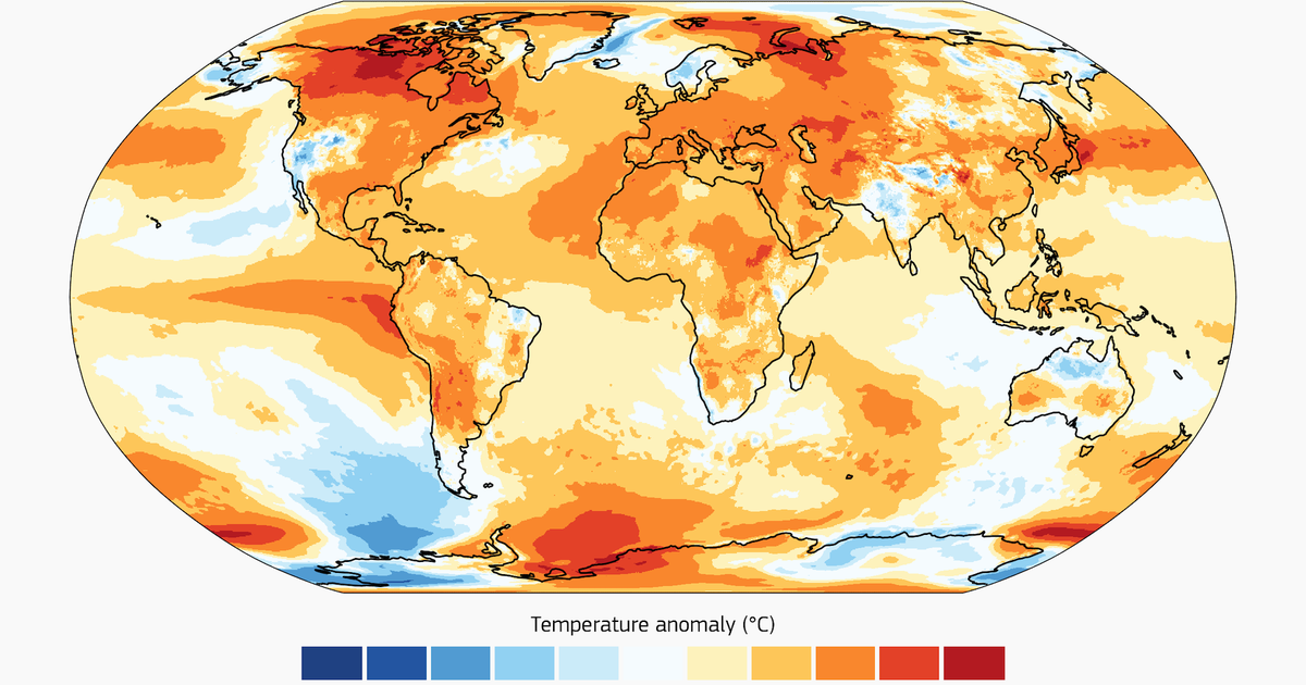 È Ufficiale: Il 2023 è Stato L’anno Più Caldo Dal 1850 Ad Oggi