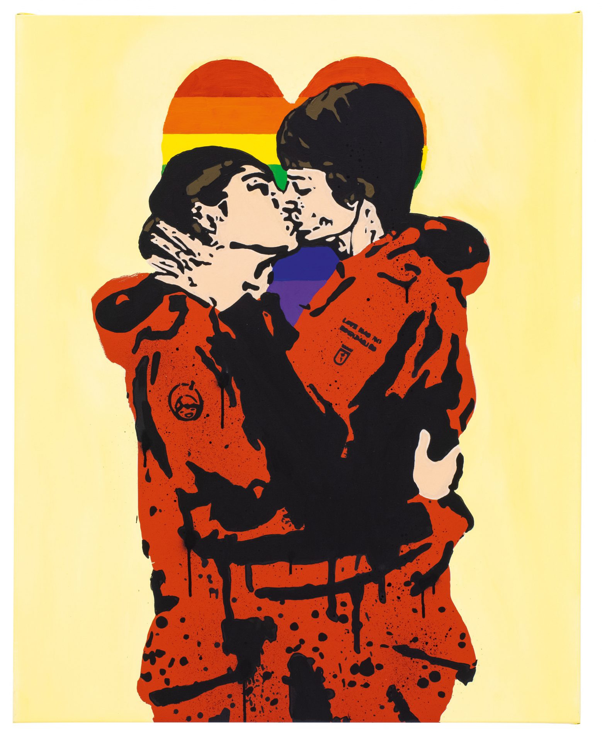 Baci Love has no boundaries in Madrid (La casa de papel) 2020