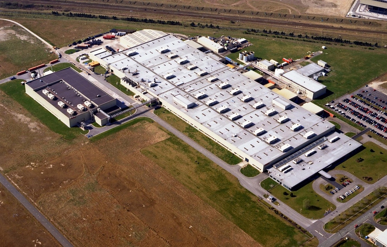 Stabilimento di Toyota a Deeside, in Galles