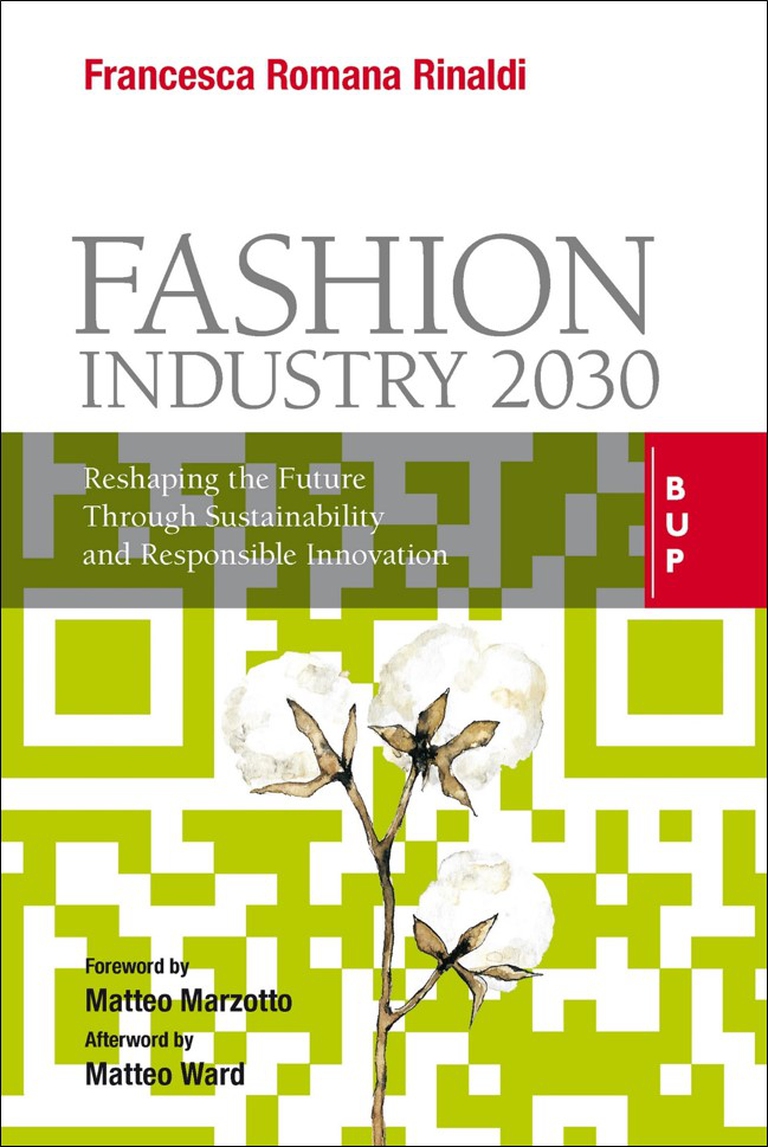 La copertina del libro Fashion industry 2030 di Francesca Romana Rinaldi