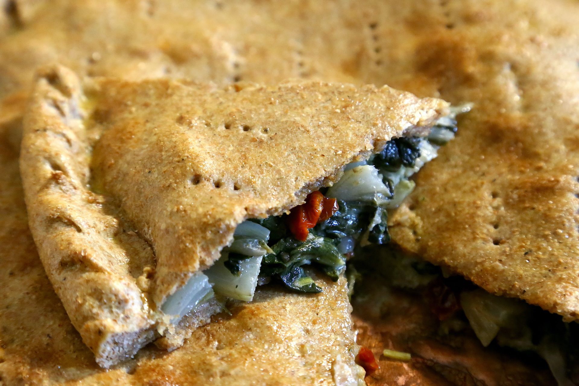 Erbazzone integrale mediterraneo vegetariano. La ricetta
