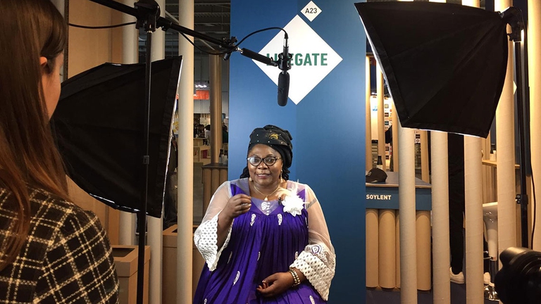 Prof. Sarah Anyang Agbor at Seeds&Chips in Milan