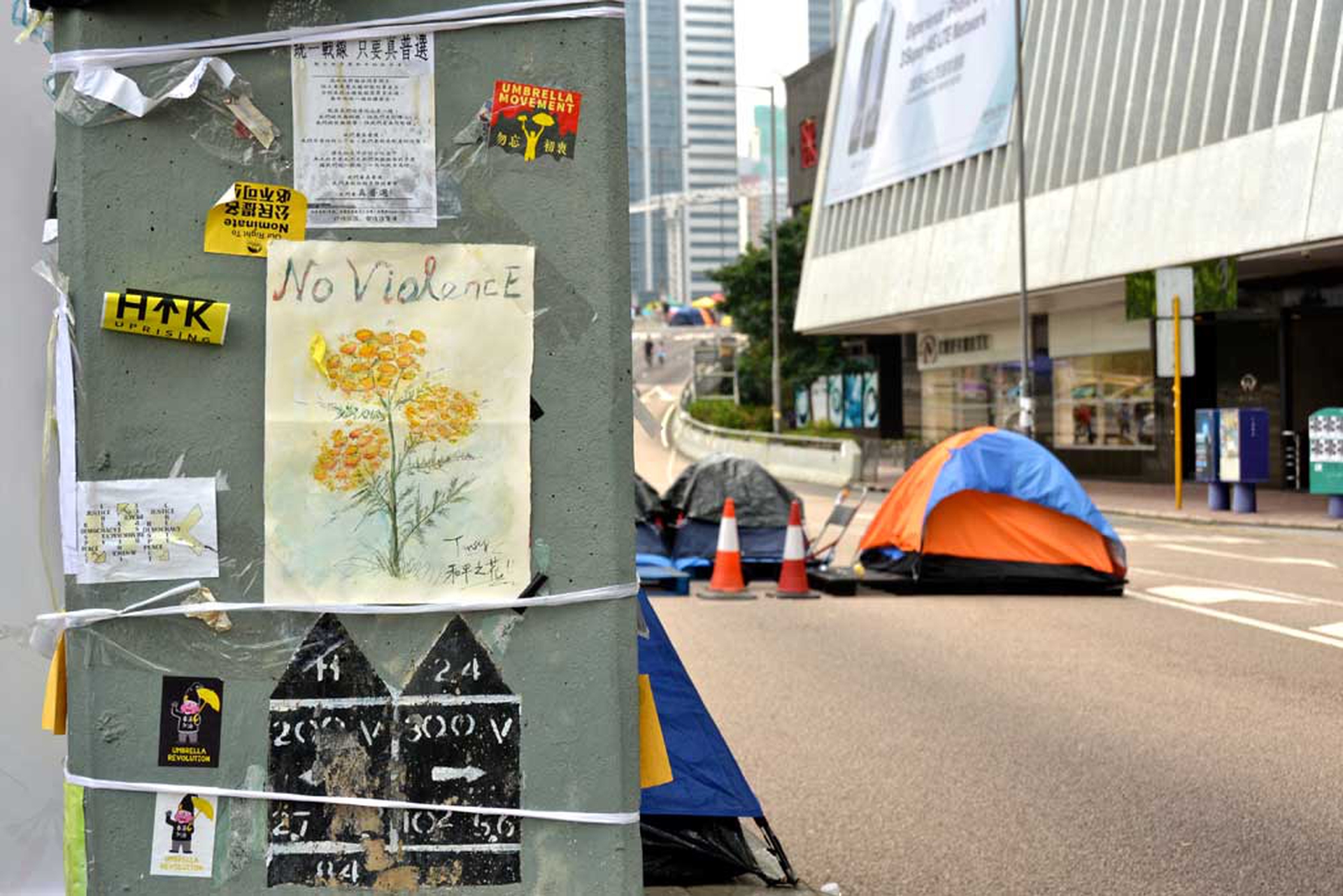 Umbrella revolution, le proteste di Hong Kong un mese dopo
