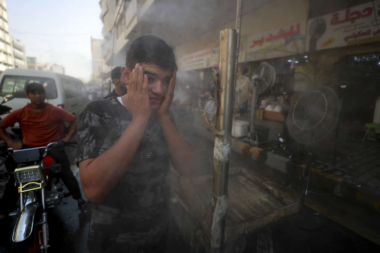 A Bagdad, Iraq caldo estremo