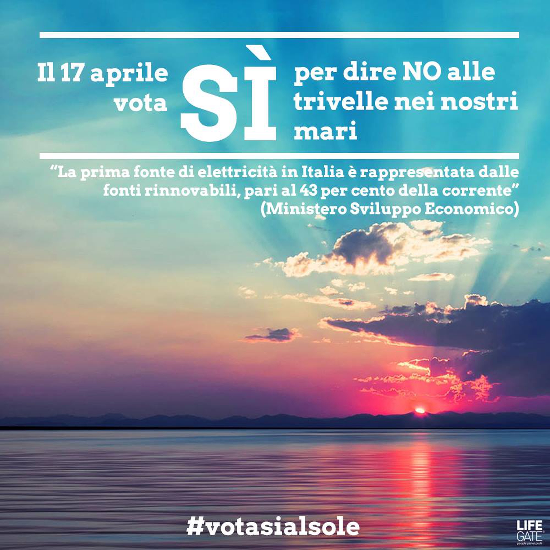 Vota sì per dire #NoTrivelle