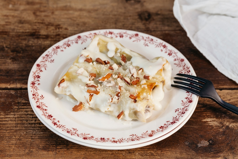 Cannelloni radicchio e gorgonzola