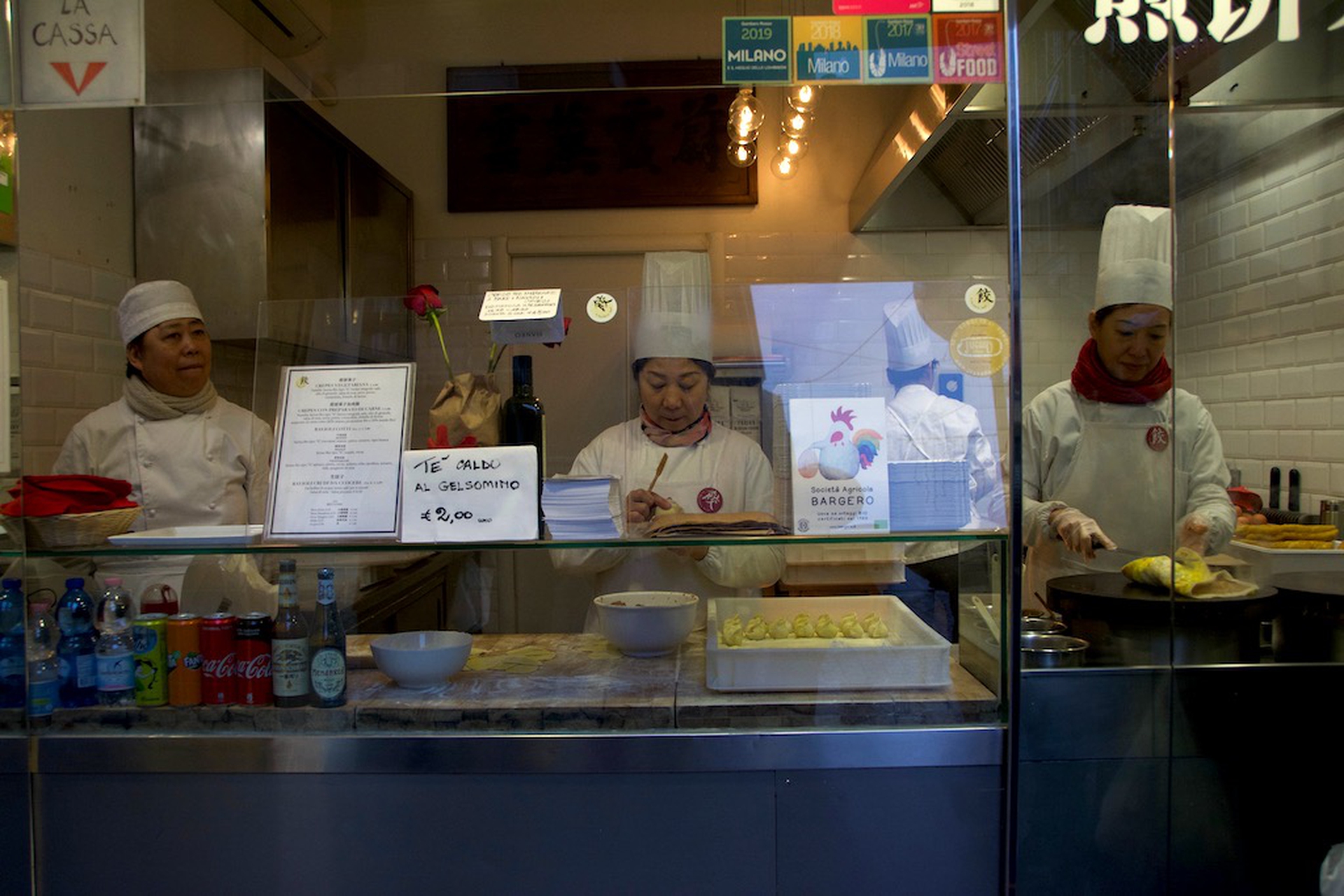 La ravioleria cinese di via Paolo Sarpi a Milano