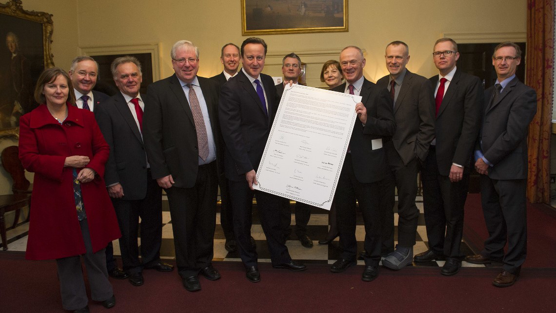 Core city leaders meet with ex rime minister to petition HS2