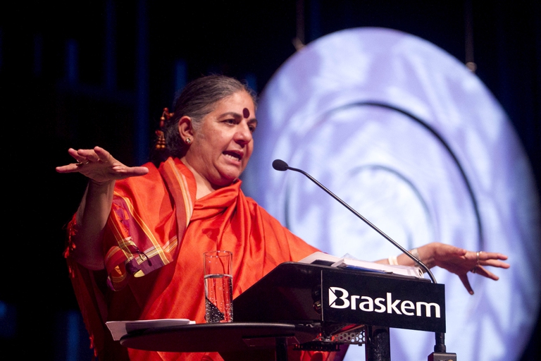 ambientalista indiana vandana shiva in brasile