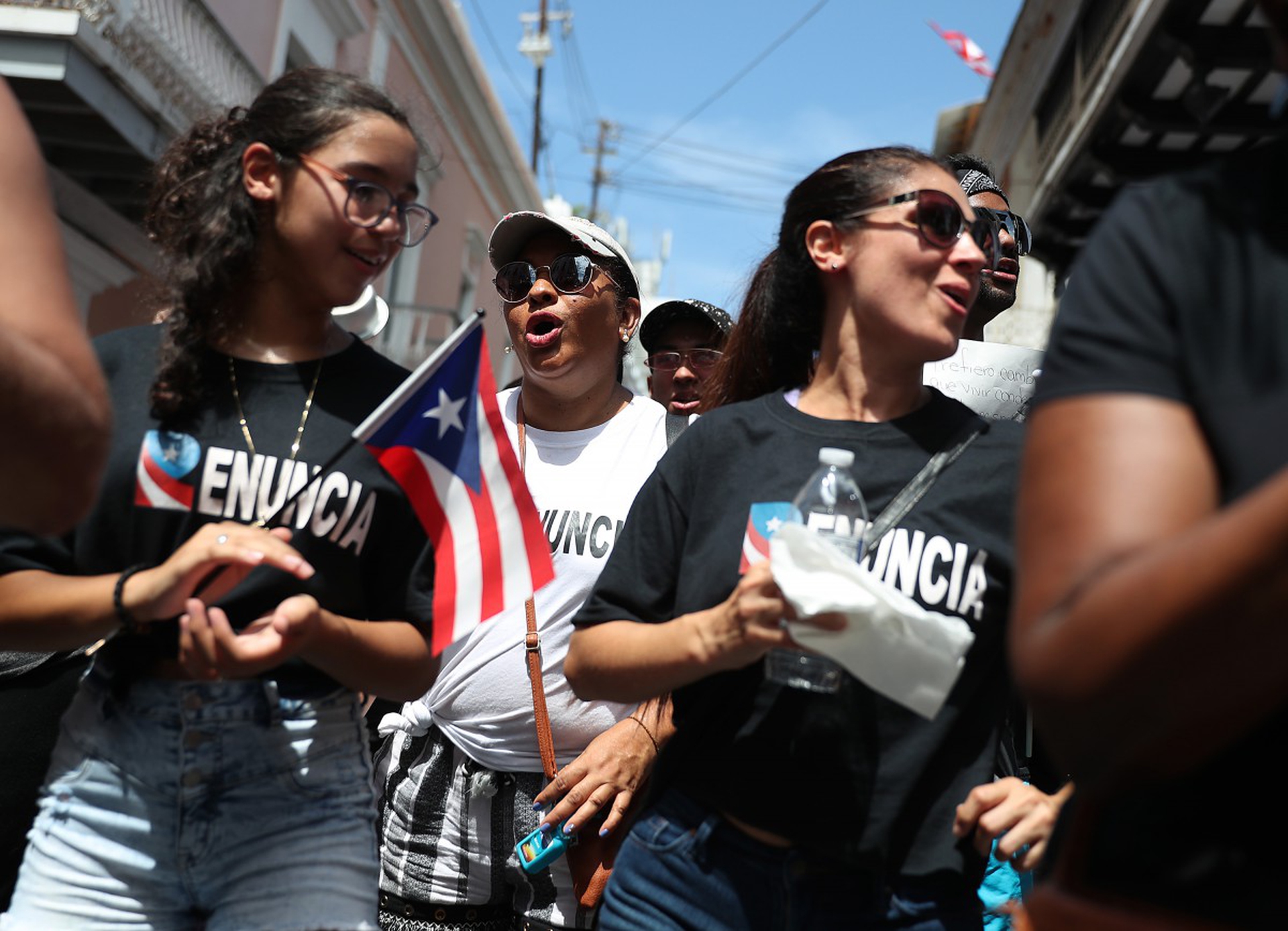 Le proteste del Porto Rico contro il governatore Ricardo Rosselló