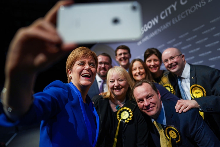 elezioni in regno unito nicola sturgeon Partito nazionale scozzese (Snp)