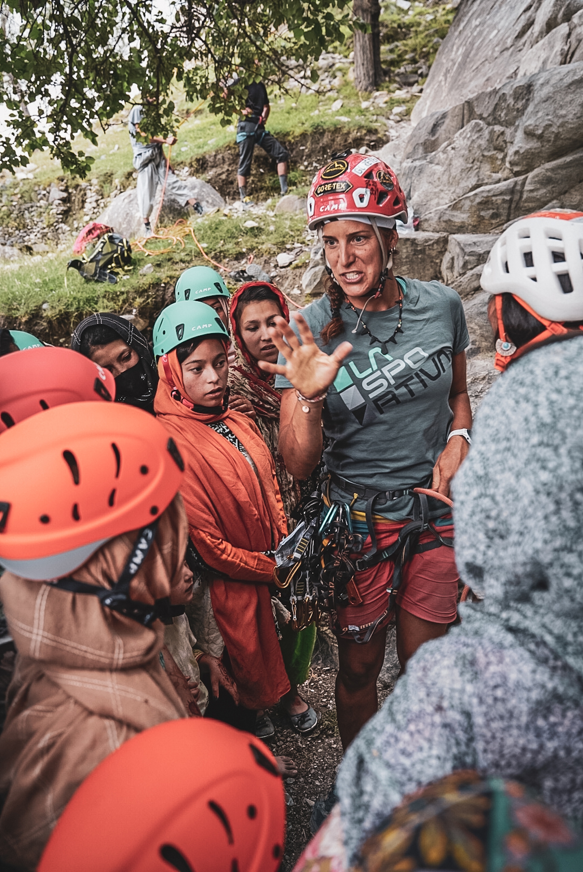 Climbing for a reason, Tamara Lunger