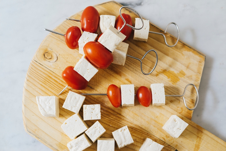 spiedini di tofu