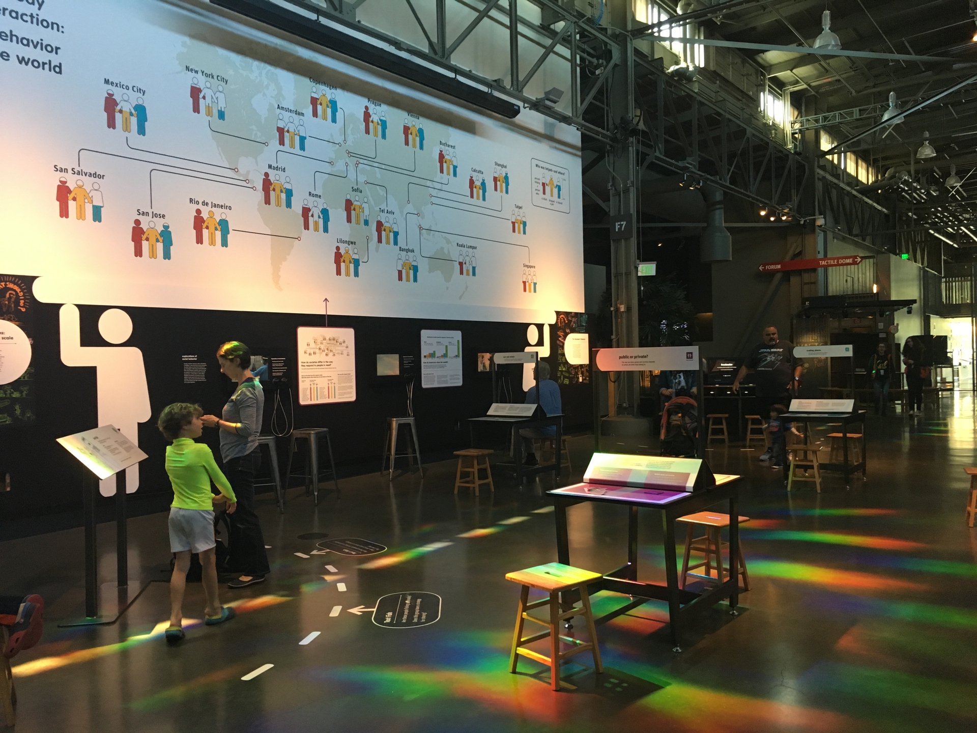 Il museo Exploratorium a San Francisco