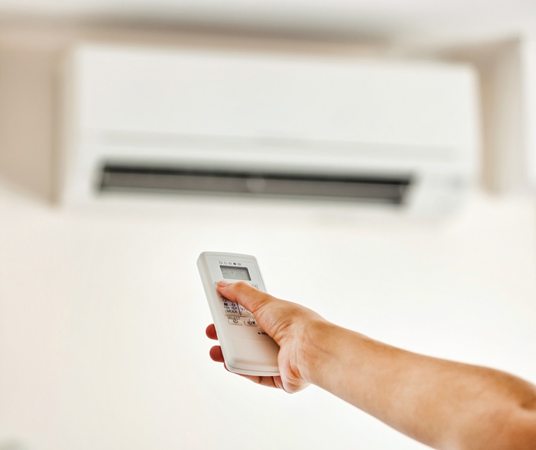 Accensione di un impianto di climatizzazione