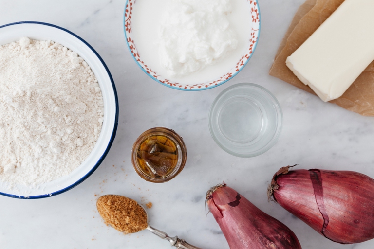 crostatine cipolle caramellate