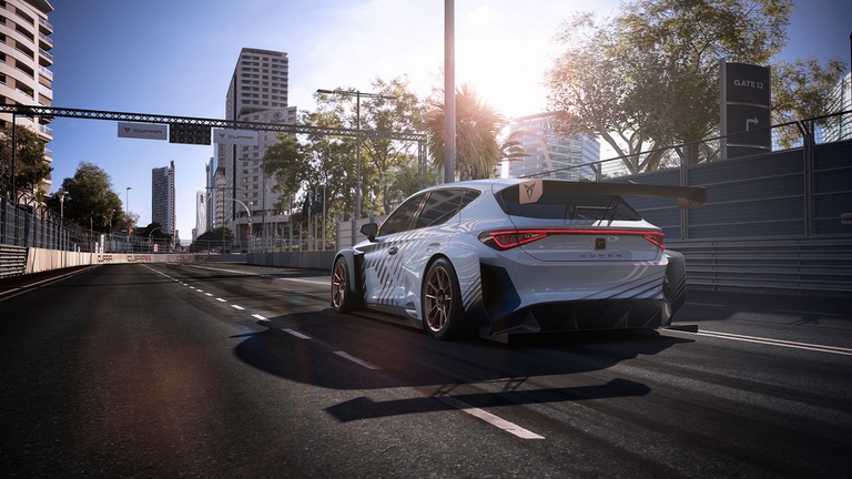 auto da corsa elettrica Cupra e-racer