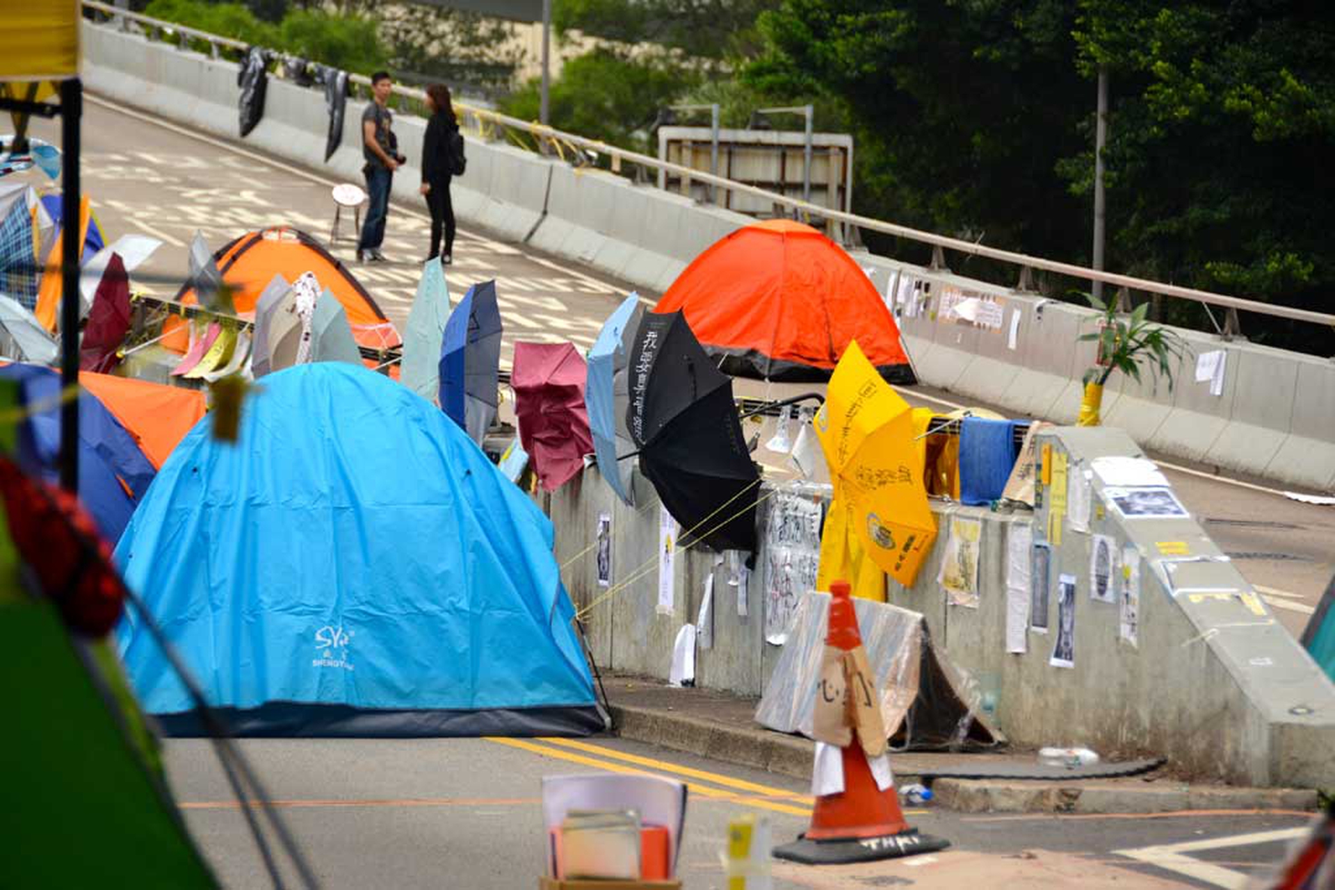 Umbrella revolution, le proteste di Hong Kong un mese dopo