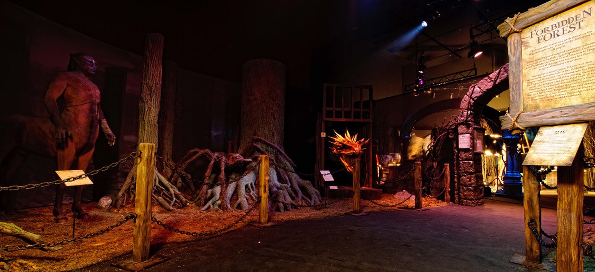 La Forbidden Forest di Harry Potter anche alla mostra di Milano