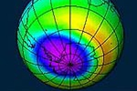 Sul Polo Sud diminuito il buco dell’ozono