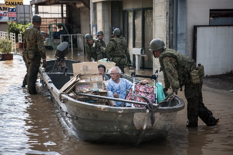 inondazioni giappone