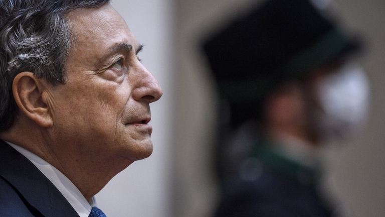 mario draghi italia