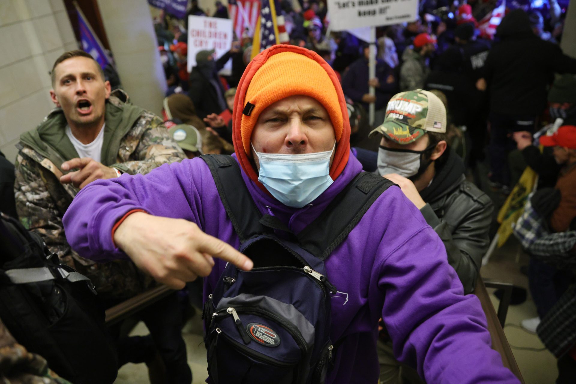 Insurrezione a Washington per mano di sostenitori di Trump