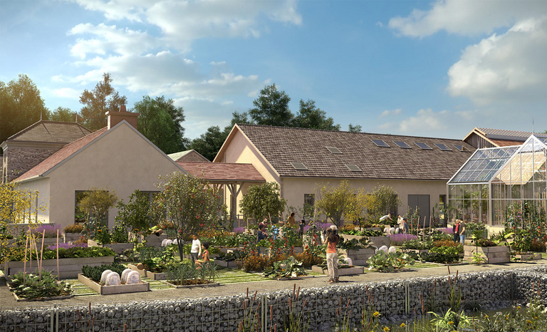 villages nature agricoltura urbana disneyland paris