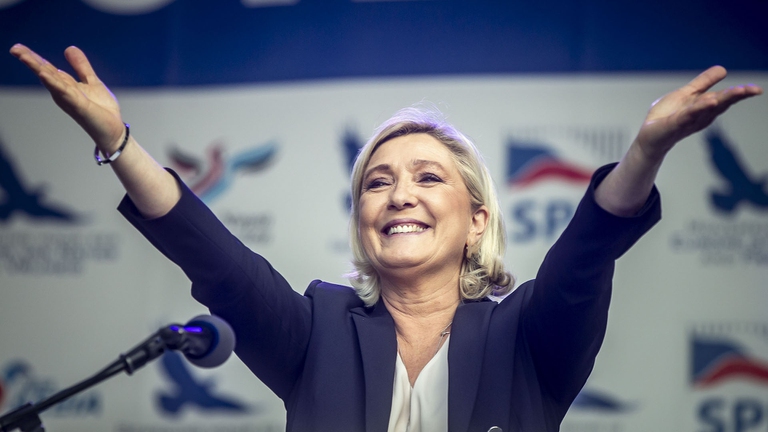 francia elezioni Marine Le Pen