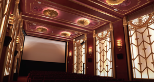 Gli interni del cinema Fulgor.