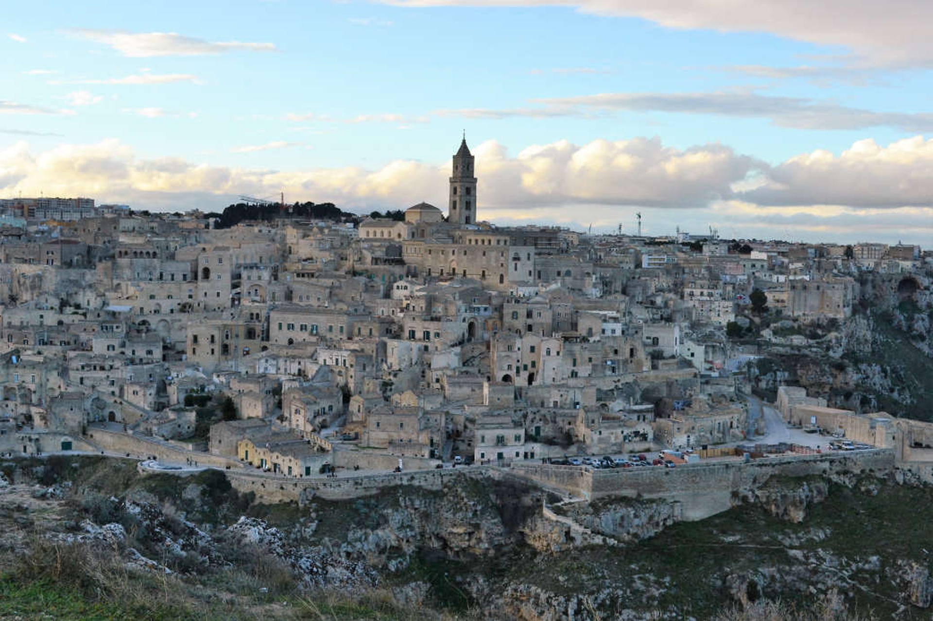 Vista sui sassi di Matera