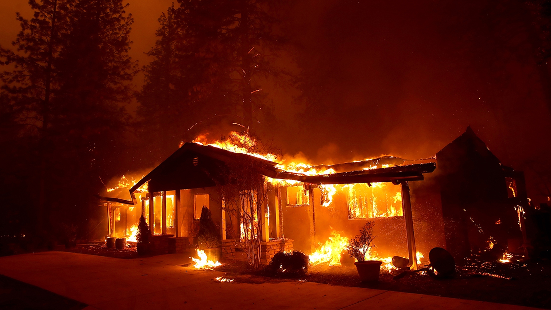 La città di Paradise in California