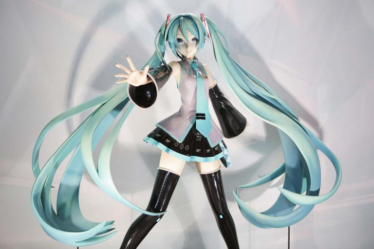 La vocaloid Hatsune Miku è una cantante virtuale