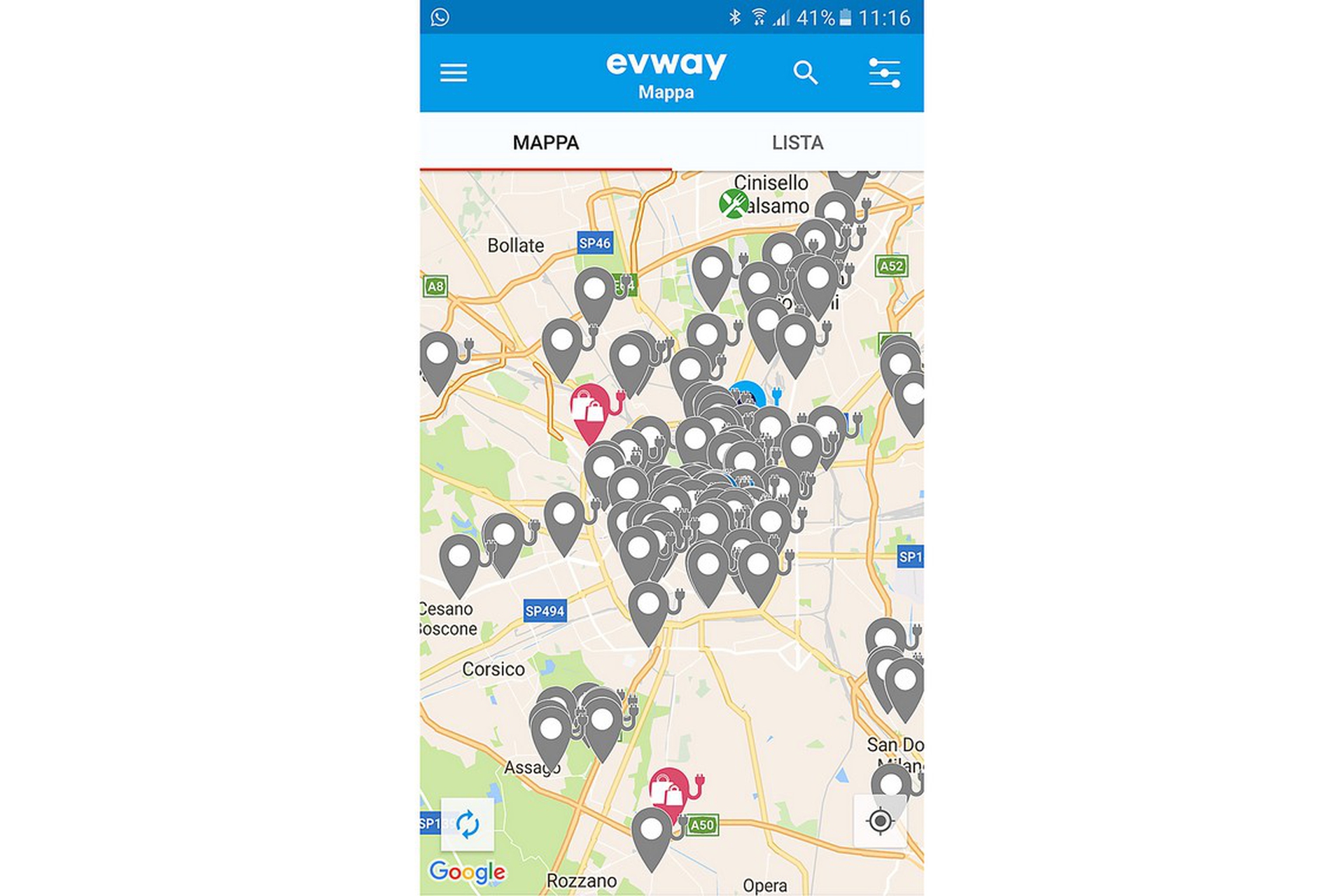 80mila stazioni di ricarica con un click. Parola di LifeGate ed evway