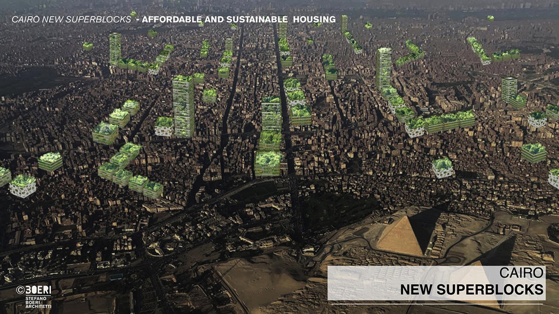 New Cairo Vertical Forest Il Bosco Verticale di Boeri arriva in Egitto