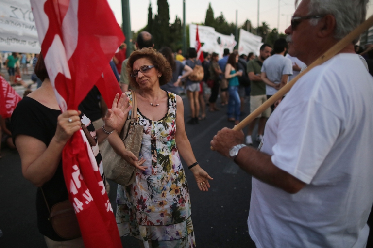 Grecia proteste anti-austerità